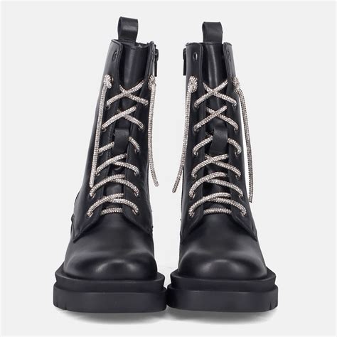 givenchy stivaletto pelle con stringhe|Stivaletti Givenchy in Pelle Nero taglia 38 EU .